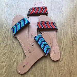 2 for 1 Beaded Flip Flops 🍀